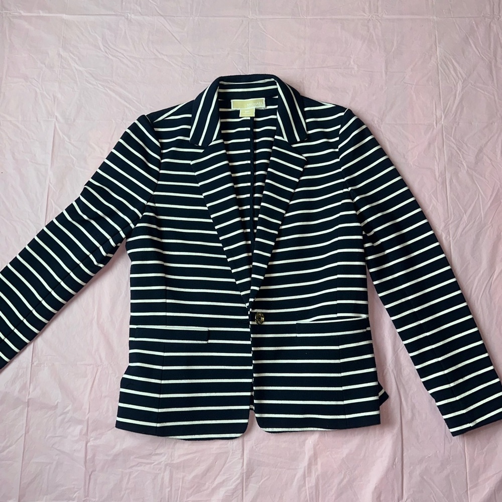 MICHAEL KORS Striped Blazer